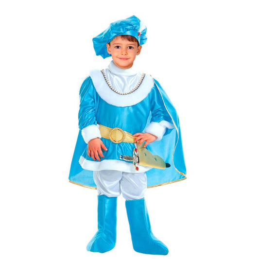 Charming Prince  Coat, Pants, Belt With Dagger Holster, Boot Covers, Hat With Gem And Feather 