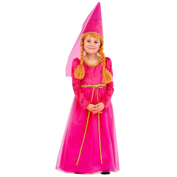 Castle Maid  Dress, Hat With Veil 