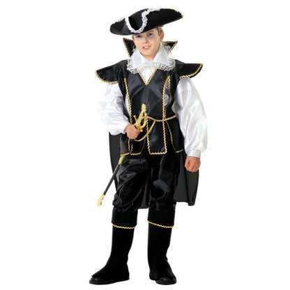 Corsair Of The Seas  Shirt, Coatwith Cape, Pants With Boot Covers, Hat 