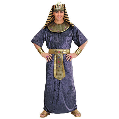 Tutankhamen  Robe, Collar And Belt With Gems, Wristbands, Headpiece 