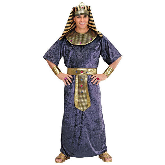 Tutankhamen  Robe, Collar And Belt With Gems, Wristbands, Headpiece 