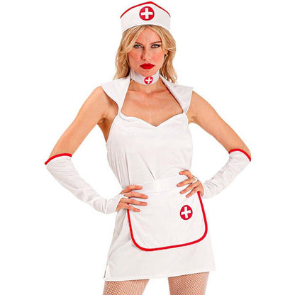 Nurse  Dress, Apron, Gloves, Choker, Headpiece 