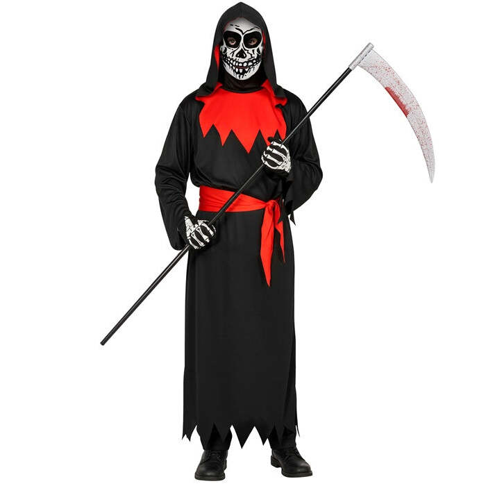 Evil Phantom  Hooded Robe, Belt, Mask 
