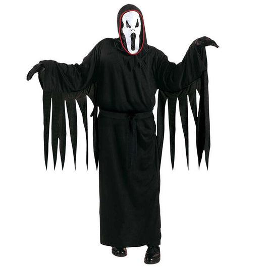 Screaming Ghost  Robe, Belt, Hooded Mask 