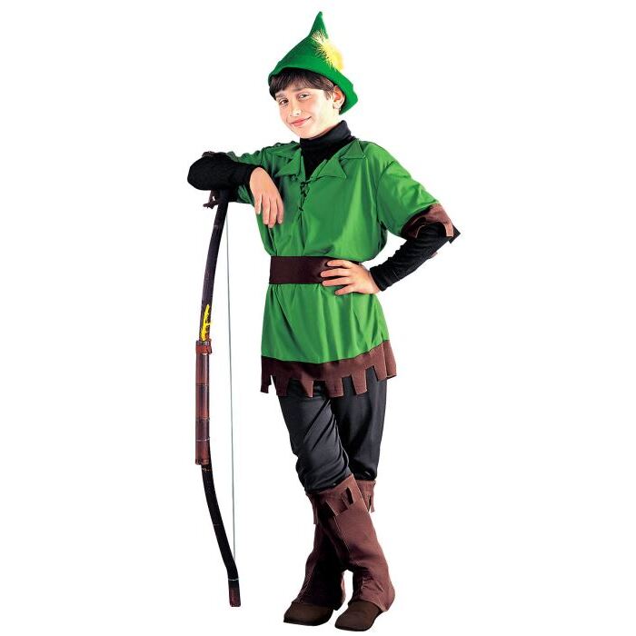 Prince Of Thieves  Coat, Pants, Belt, Boot Covers, Hat With Feather 