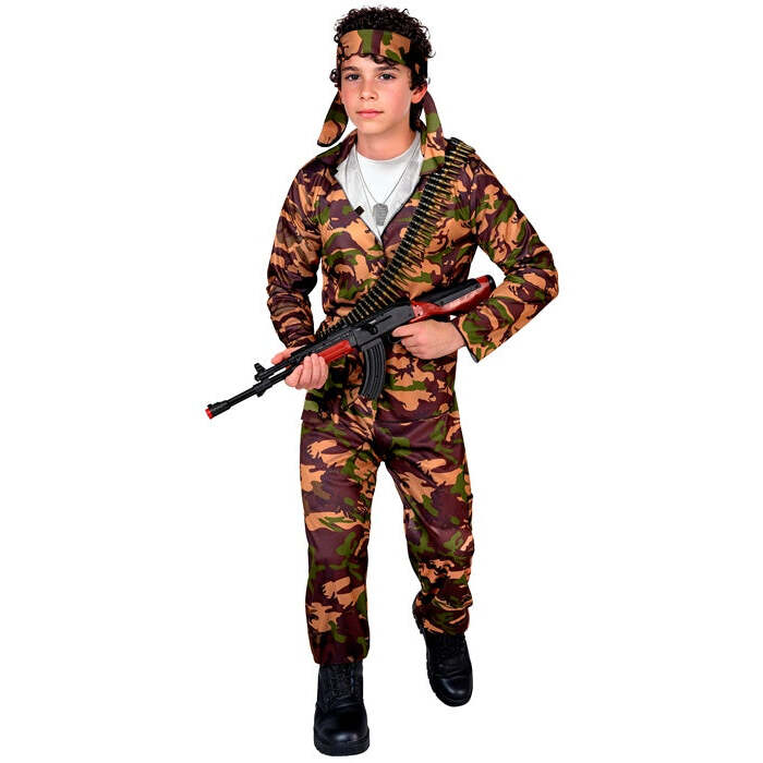 Soldier  Coat, Pants, Belt, Headband 