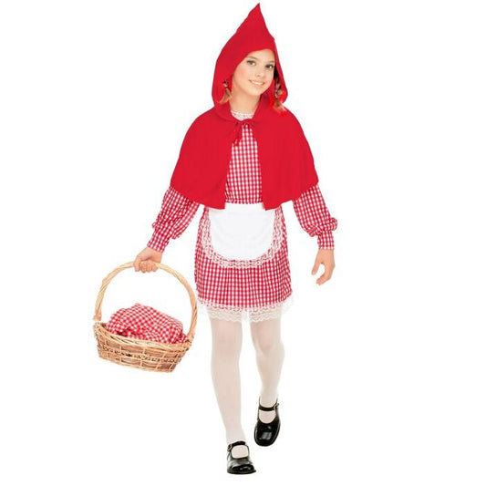 Red Capelet  Dress, Apron, Hooded Capelet 
