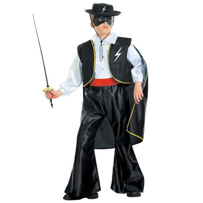 Masked Bandit  Jumpsuit With Vest, Belt, Cape, Eyemask 