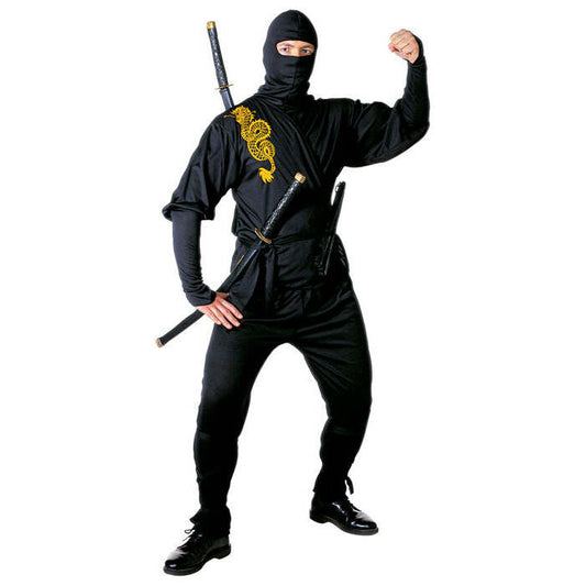 Ninja  Coat, Pants, Belt, Leg Ties, Mask 