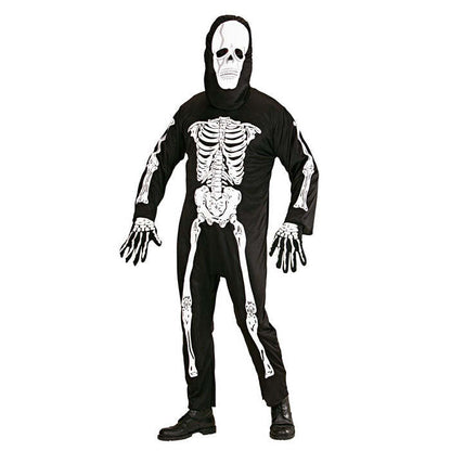 Skeleton  Jumpsuit, Mask 