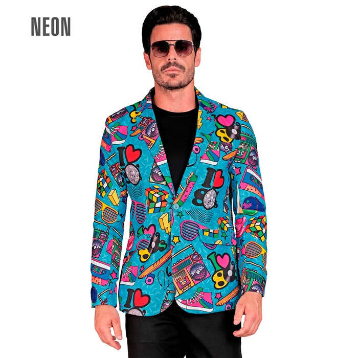 The 80S Party Fashion Jacket  Jacket 
