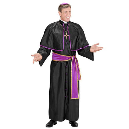 Cardinal  Robe With Tippet, Belt, Skullcap 