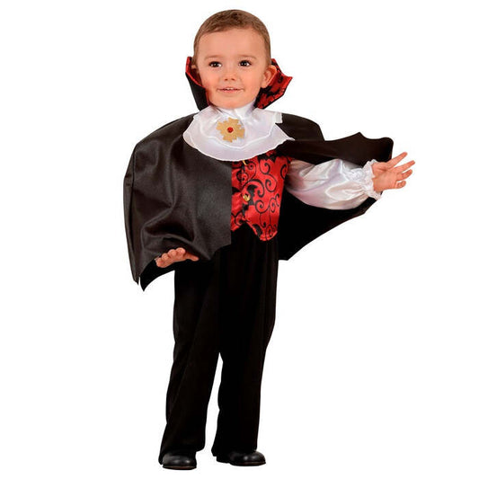 Vampire  Shirt With Vest, Jabot, Pants, Cape With Collar 