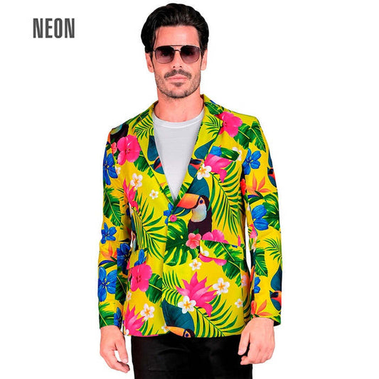 Neon Tropicana Party Fashion Jacket  Jacket 