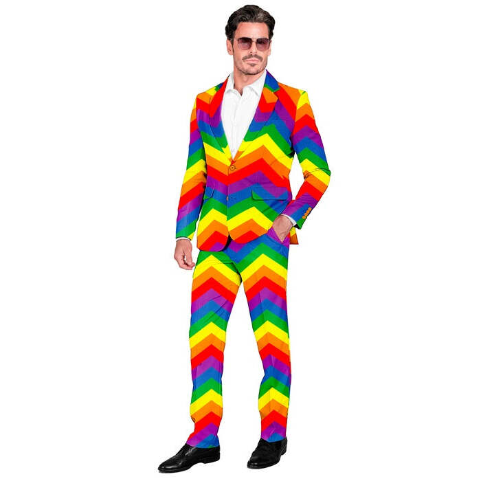 Rainbow  Party Fashion Suit  Jacket, Pants 