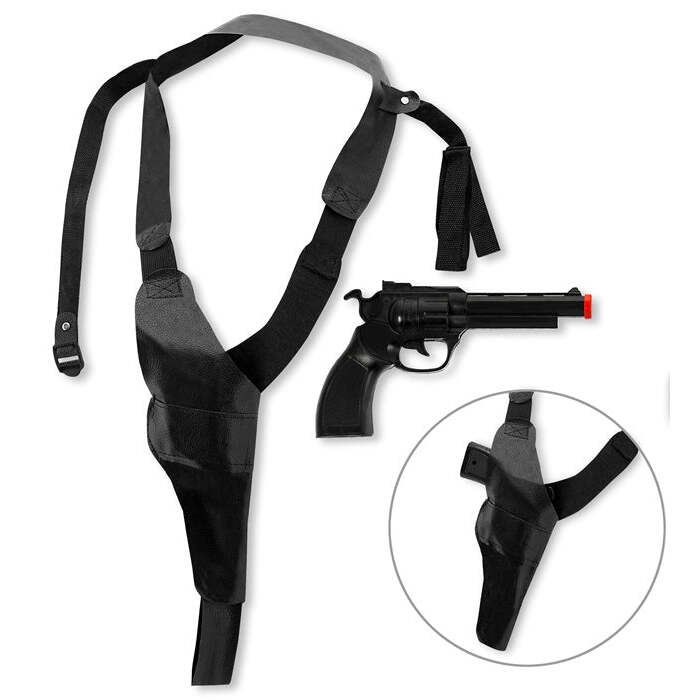Shoulder Holster With Gun 21,5 Cm