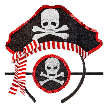 Mini Pirate Hat & Eye-Patch