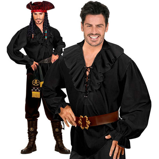 Black Pirate / Renaissance Shirt