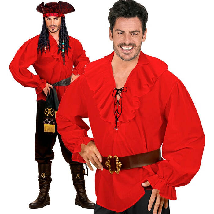 Red Pirate / Renaissance Shirt
