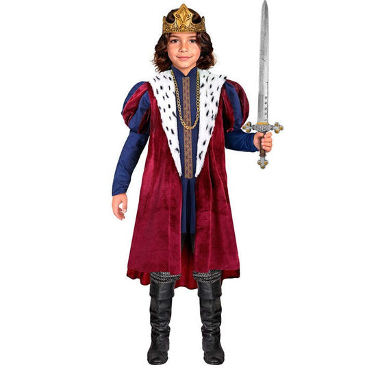 King  Jacket, Sleeveless Coat, Necklace, Crown 