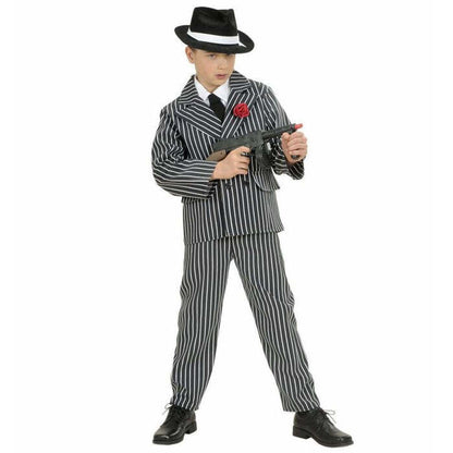 Gangster  Shirt With Tie, Jacket, Pants 