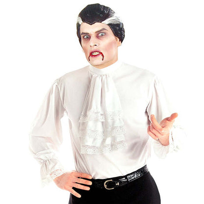 Vampire  Shirt With Jabot 