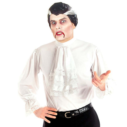 Vampire  Shirt With Jabot 