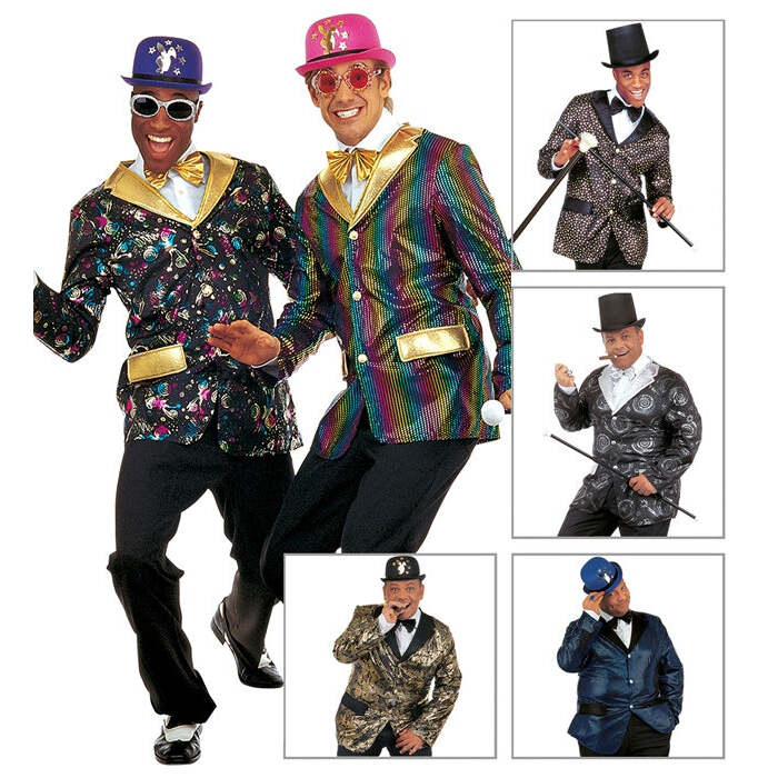 Party Time Jacket With Bow Tie 6Styles Ass.