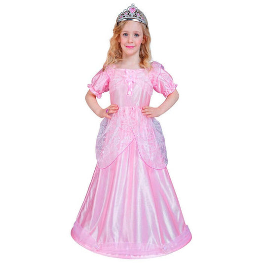 Princess Pink  Dress With Wire Hoop 