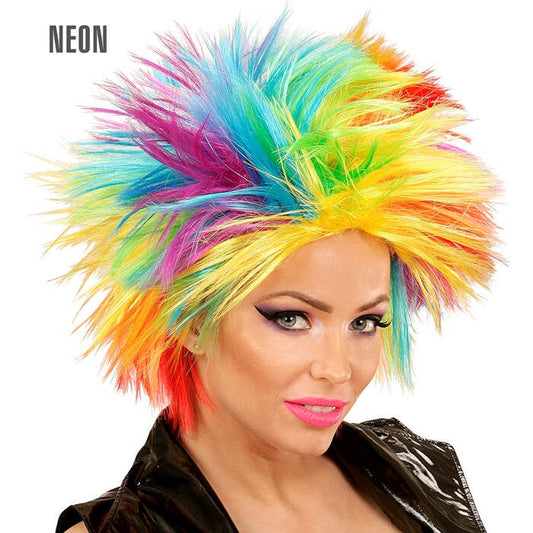 Rainbow Punk Wig In Box