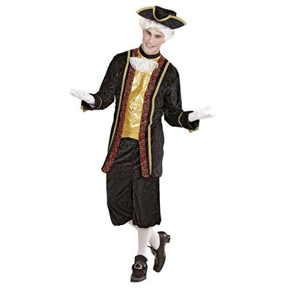 Venetian Nobleman  Coat With Jabot, Pants, Hat 