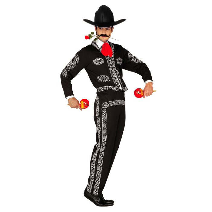 Mariachi  Jacket, Pants, Hat, Tie 