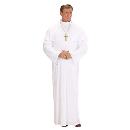 Holy Pope  Robe - Tippet - Skull Cap 