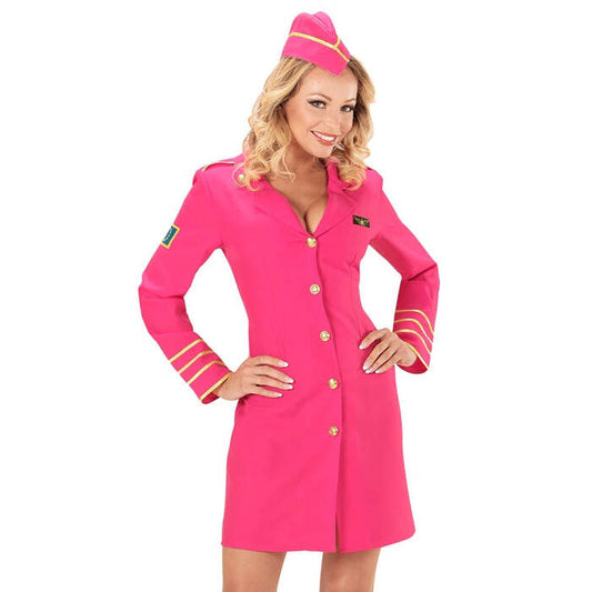 Flight Attendant  Dress, Hat 