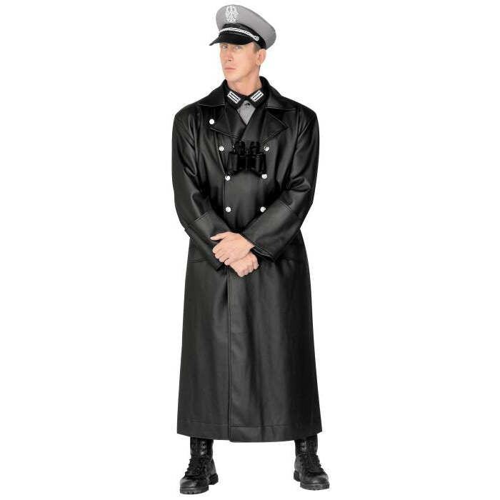 General'S Coat  Leatherlook Longcoat 