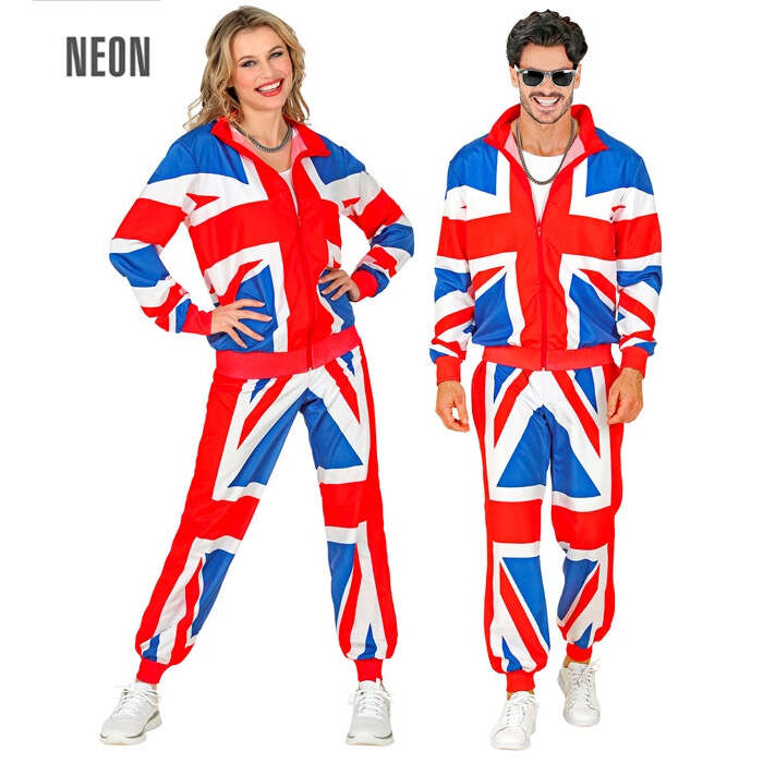 U.K. Party Fashion Tracksuit  Jacket, Pants 