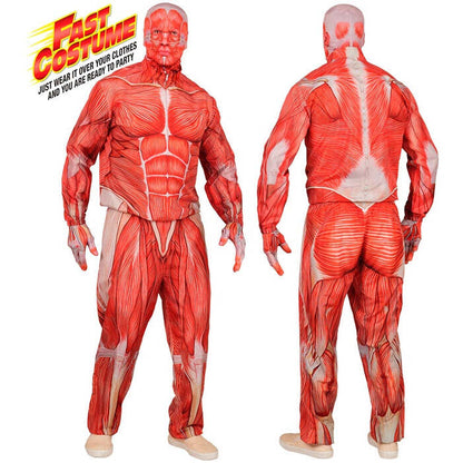 Anatomy Fast Costume  Jacket, Pants, Gloves, Mask 