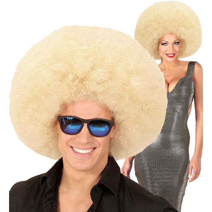 Top Quality Blonde Oversized Afro Wig In Polybag