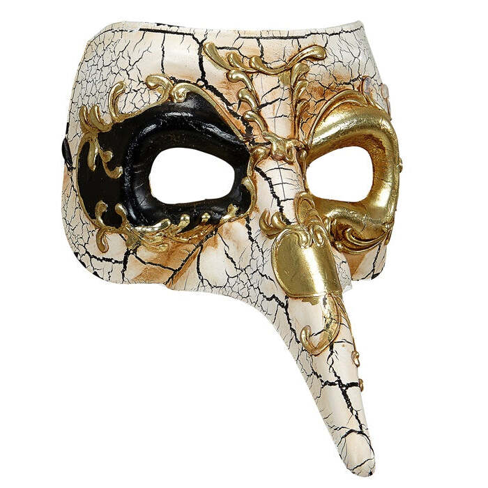 Deluxe Long Nose Venetian Mask