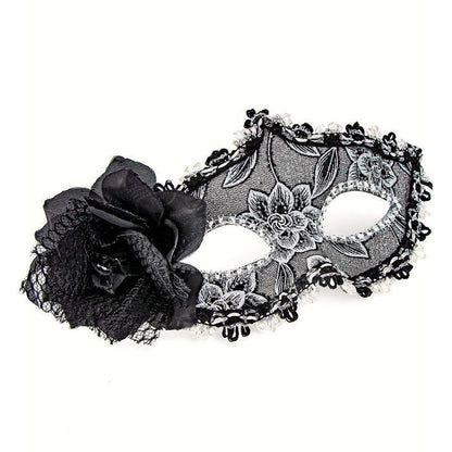 Flowers Eyemask With Black Rose