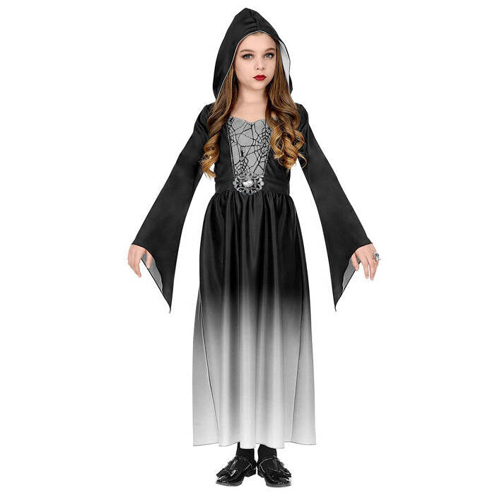 Gothic Lady  Hooded Dress 
