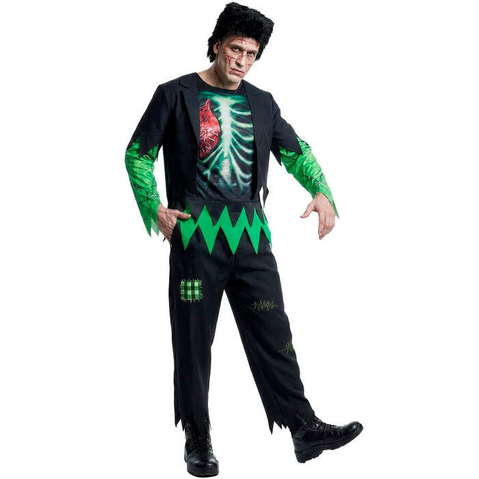 Lab Monster  Jacket With Shirt, Pants, Wig 