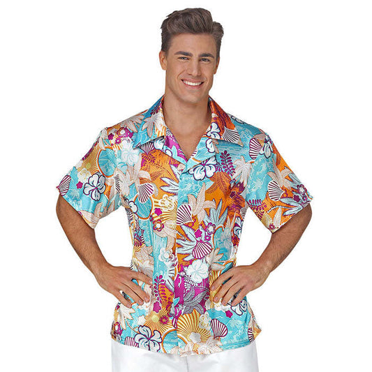 Satin Hawaiian Shirt