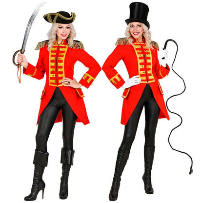 Red Parade Coat For Woman