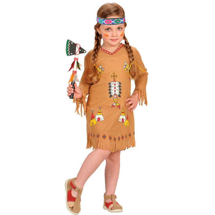 Native Indian  Dress, Headband 