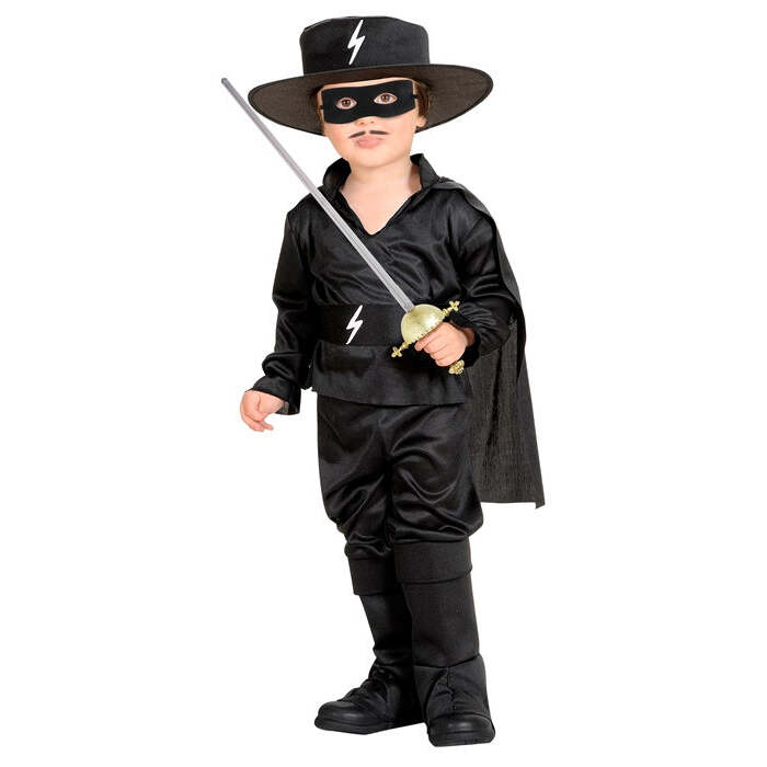 Masked Bandit Hero  Shirt With Cape, Pants With Boot Covers, Belt, Hat, Eyemask 