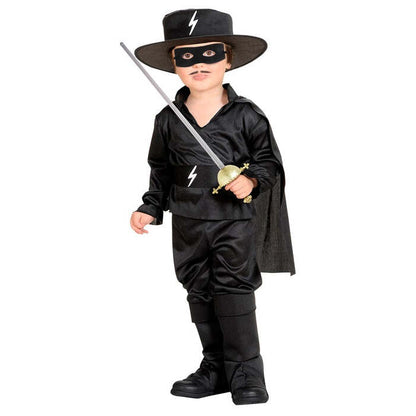 Masked Bandit Hero  Shirt With Cape, Pants With Boot Covers, Belt, Hat, Eyemask 