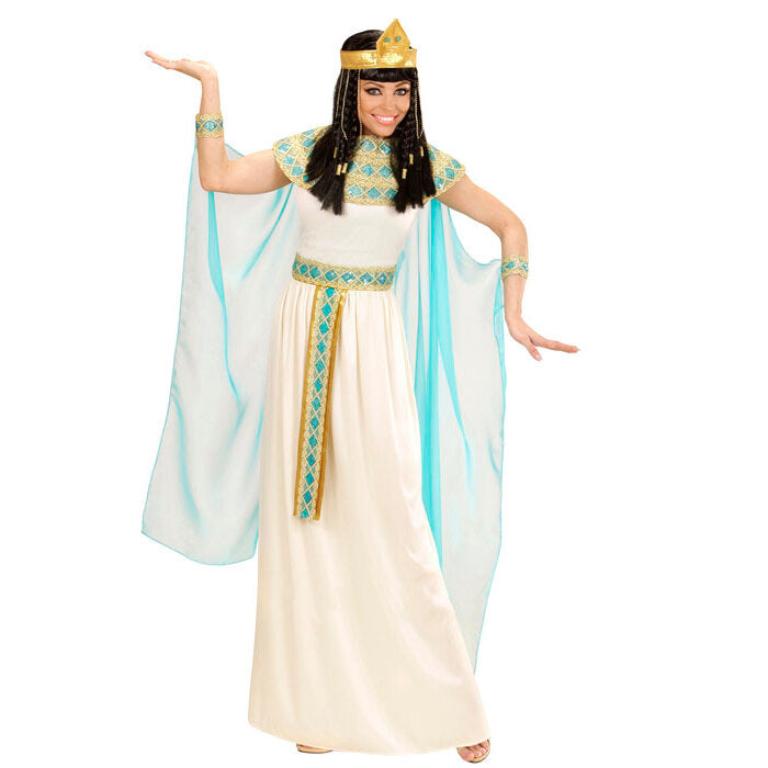 Cleopatra  Dress With Belt, Collar, Cuffs, Headpiece, Cape 