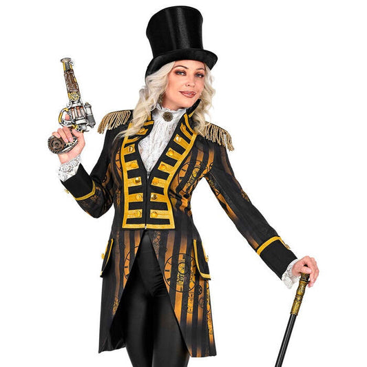 Steampunk Parade Coat For Woman