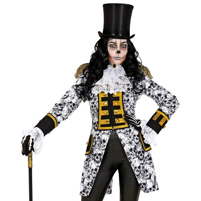 Dia De Los Muertos Parade Coat For Woman